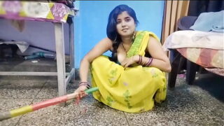 Indian Bihari Huge Boobs Maid With Boss Doggy Style Fuck Pussy With Licking Video