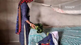 Marathi House Wife Clining Time Hard Sex With Saree in House Video