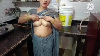 Nepali Girl Fucking Hot Pussy with Her Boyfriend in The Kitchen Video