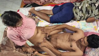 Telugu Aunty Hardcore Fucked Pussy And Ass By Two Nephew Video
